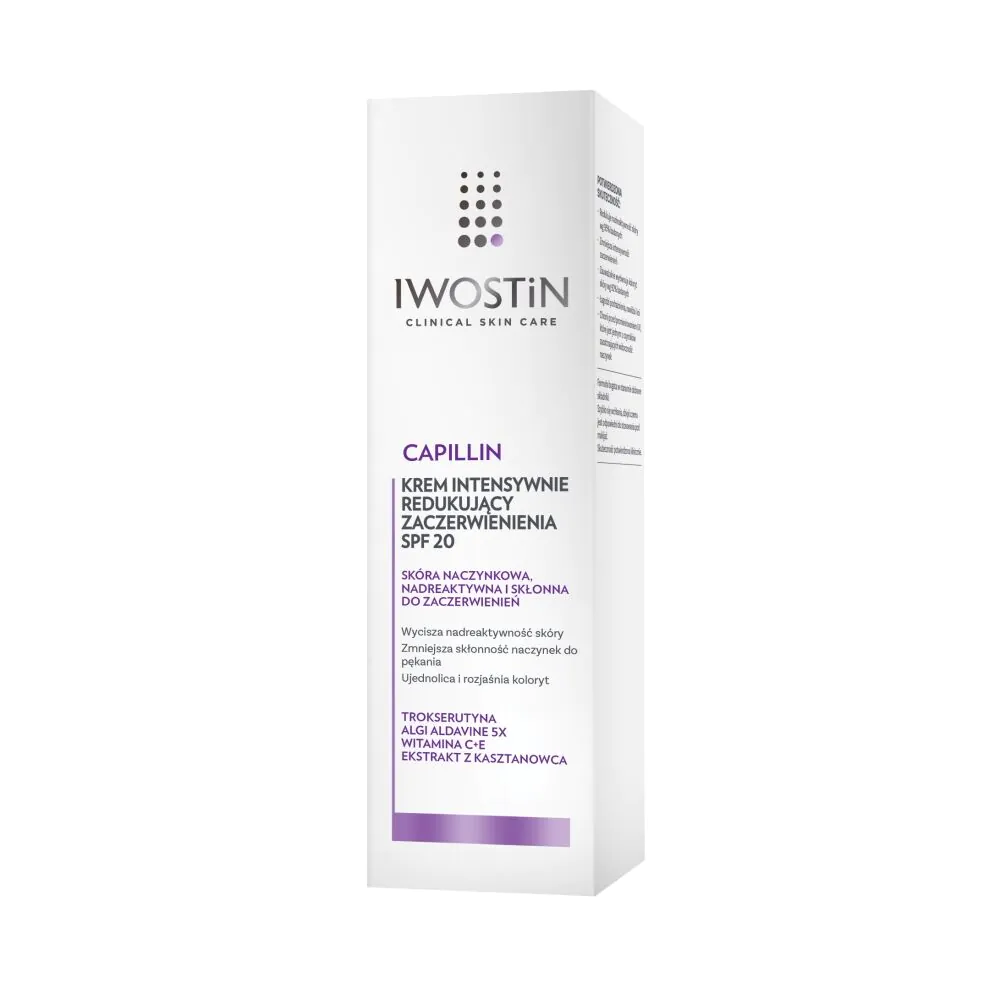Iwostin Capillin Krem intensywnie redukujący zaczerwienienia SPF 20