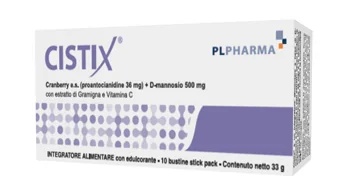 Cistix poedersupplement tegen blaasontsteking, 10 zakjes