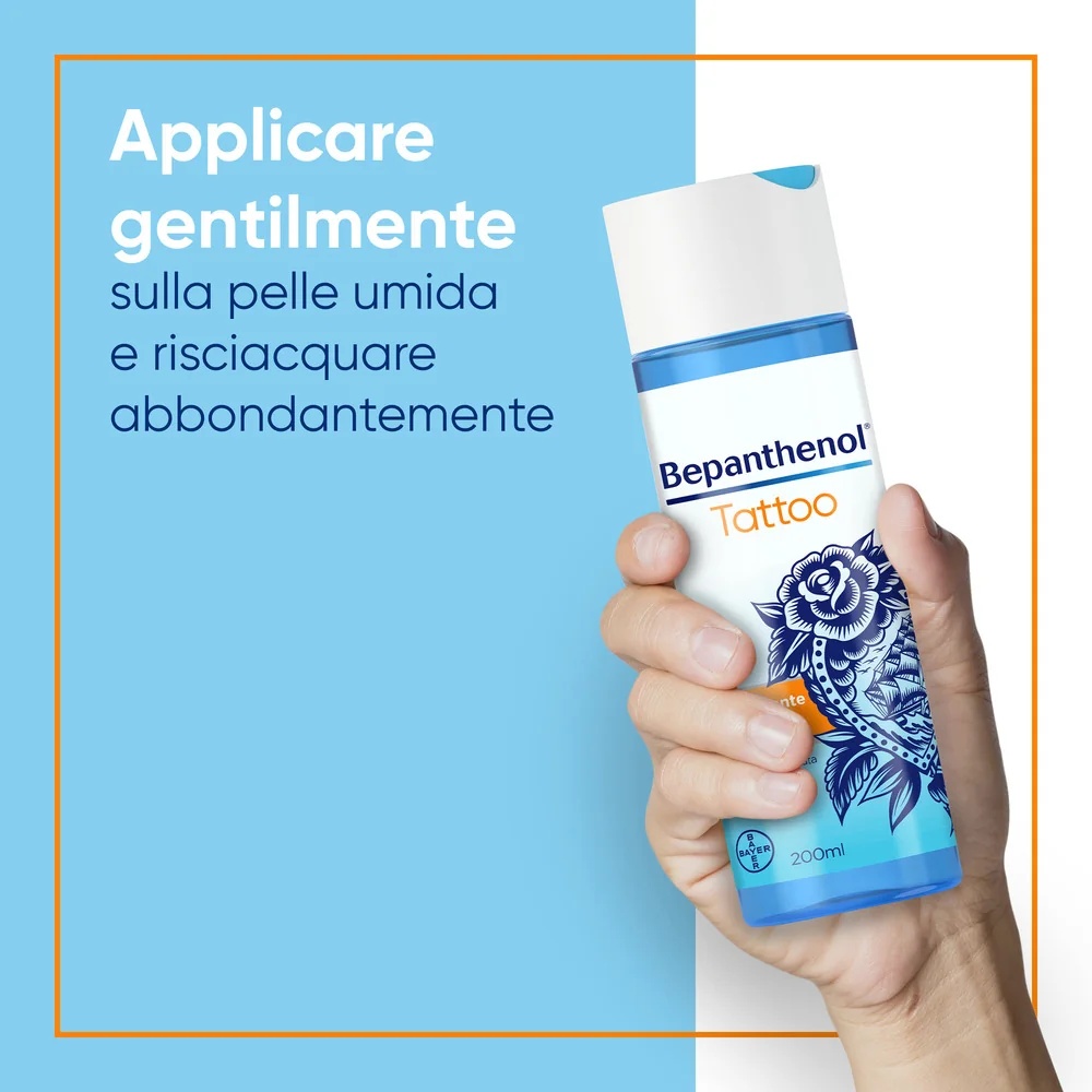 BÉPANTHÉNOL Nettoyant pour tatouages au bépanthénol 200 ml