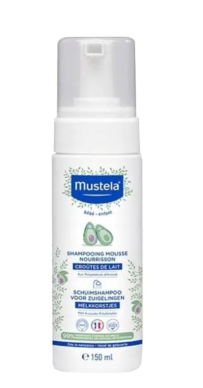 Mustela Bebe Szampon w piance dla niemowląt