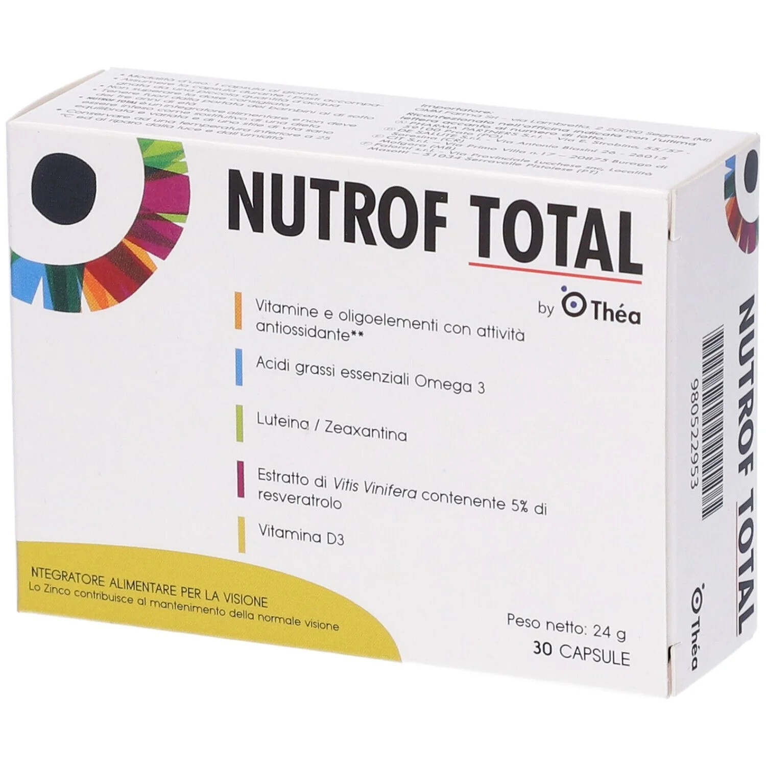 GMM FARMA Nutrof Total 30 Kapseln