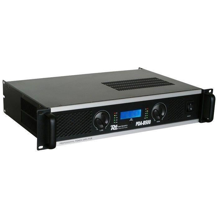 Kit de Sistema de Som para DJ - POWER DYNAMICS - PDA-B500 - Sistema Completo - 2 Cabos de 5m - Com Fio