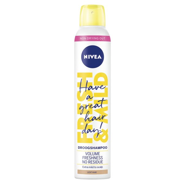 NIVEA Fresh Revive 3-in-1 kuivashampoo vaaleille hiuksille<br>200ml