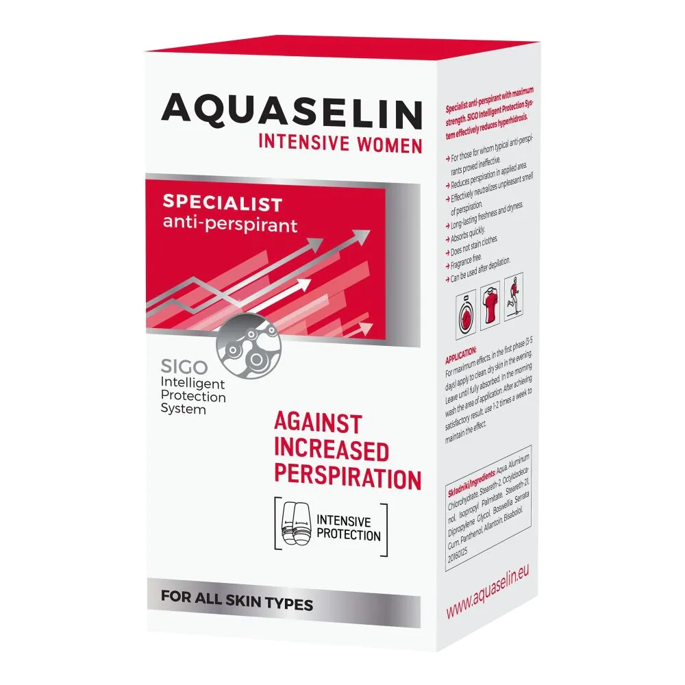 Aquaselin Deo Ap Intensive przeciw Zwiększonej Potliwości