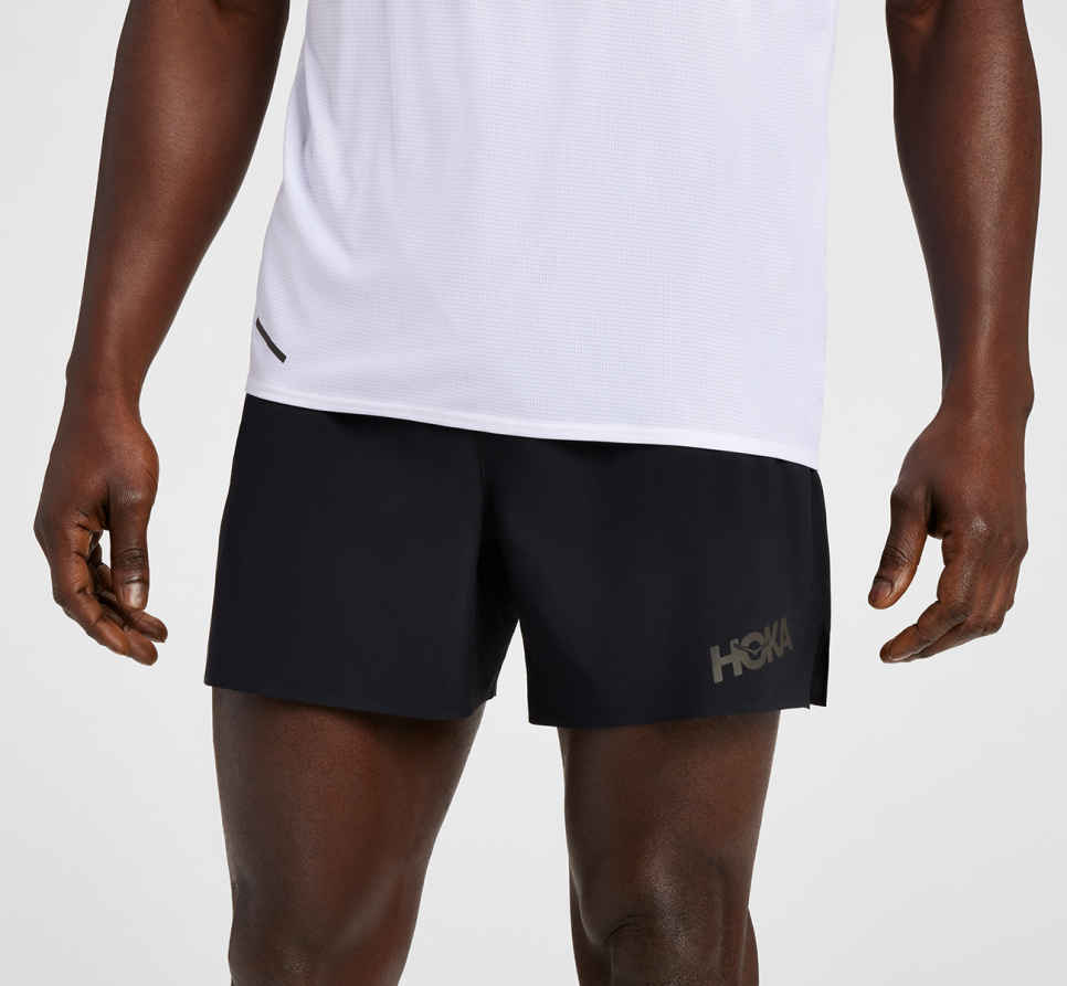 HOKA 5-meter shorts zwart