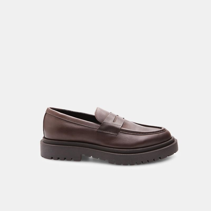 BATA Eleganckie skórzane mokasyny męskie