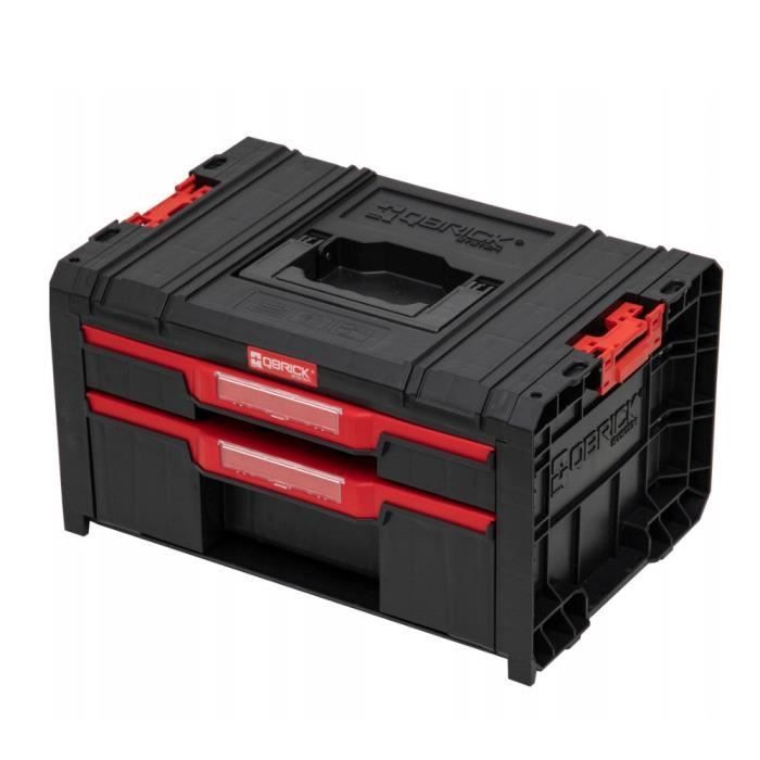Qbrick System PRO 2.0 CAJÓN 2 CAJA DE HERRAMIENTAS BÁSICA Caja de herramientas con cajones