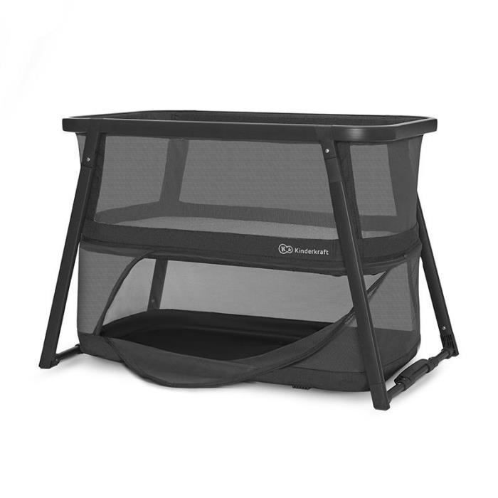 Kinderkraft Sofi Plus Black 2-in-1 Travel Cot