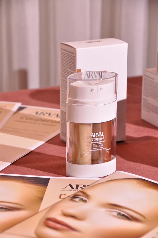Arval Couperoll Double Serum, sérum bifásico para dia e noite.