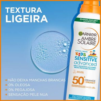 Garnier Ambre Solaire Sensitive Advanced aurinkosuojasumu IP50 150 ml 150 ml