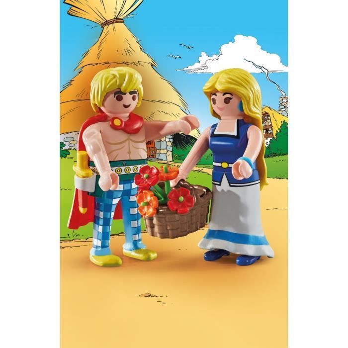 PLAYMOBIL 71544 Tragicomix e Falbala, personaggi di Asterix, 14 pezzi, età 5+