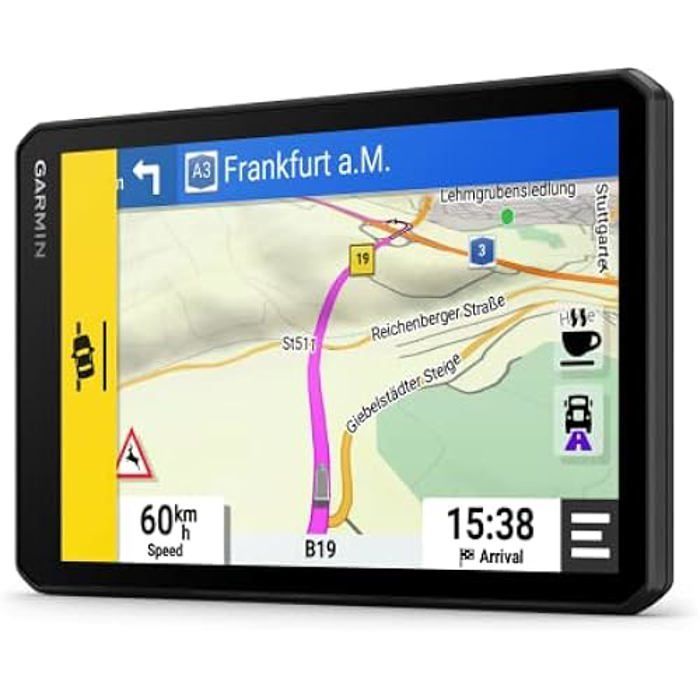 GPS - GARMIN - dezlCam LGV710 - Información de tráfico DAB - Avisos de zonas peligrosas - Mapas europeos