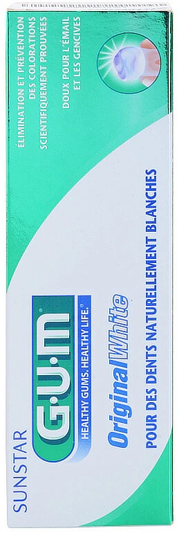GUM Original White belilna zobna pasta