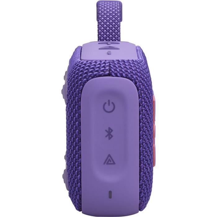 Enceinte Bluetooth ultra-portable - JBL GO 4 - Bluetooth 5.3 - Violet