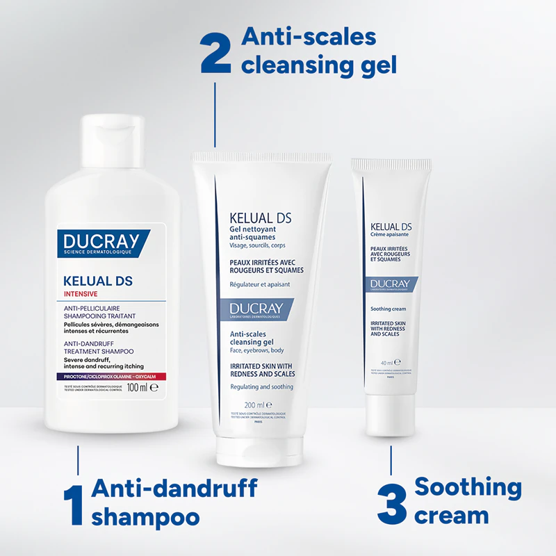 Ducray Kelual DS Intensive Anti-Schuppen-Behandlungsshampoo