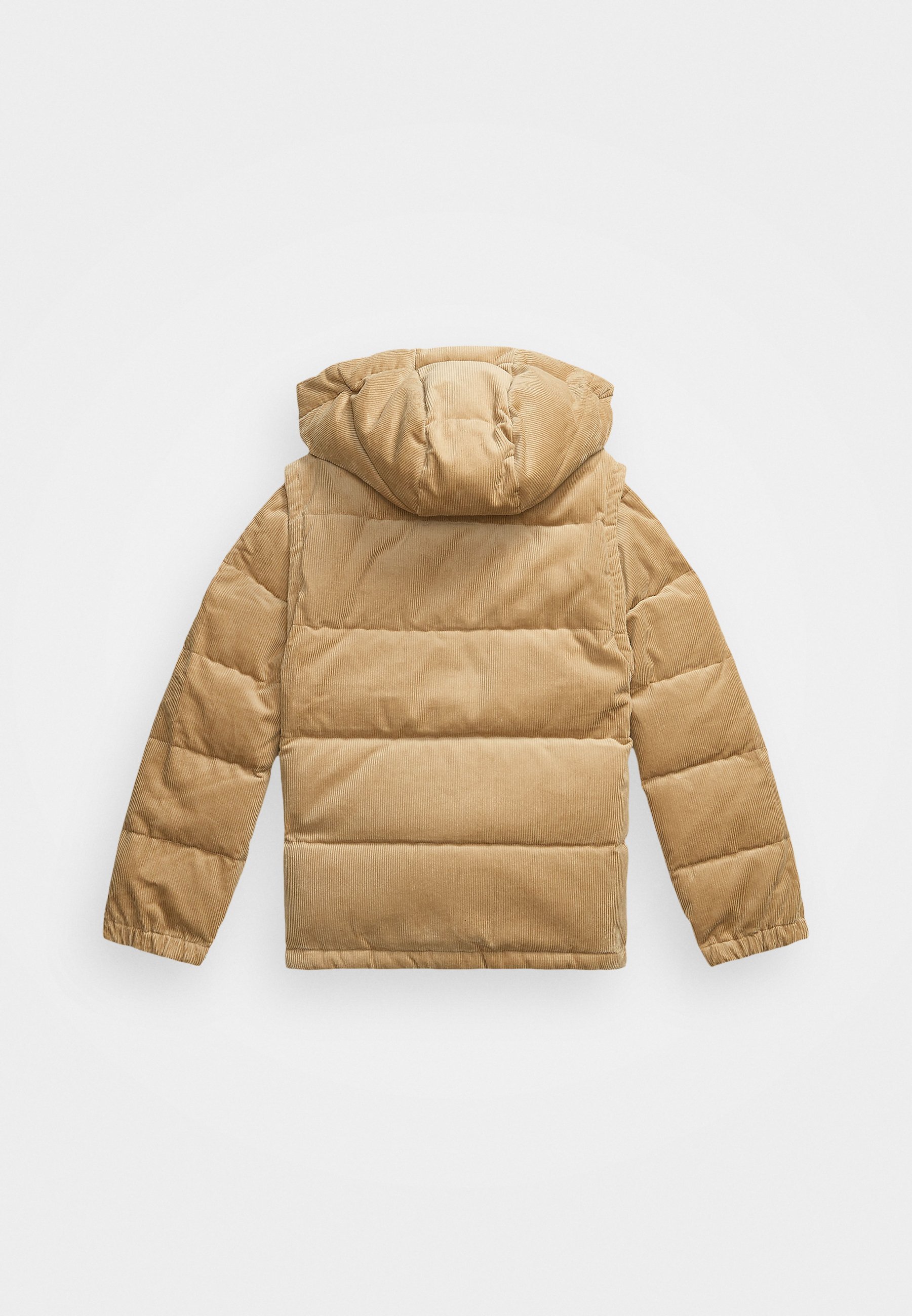 Polo Ralph Lauren CONVERTIBLE CORDUROY DOWN JACKET - Kurtka puchowa - vintage khaki