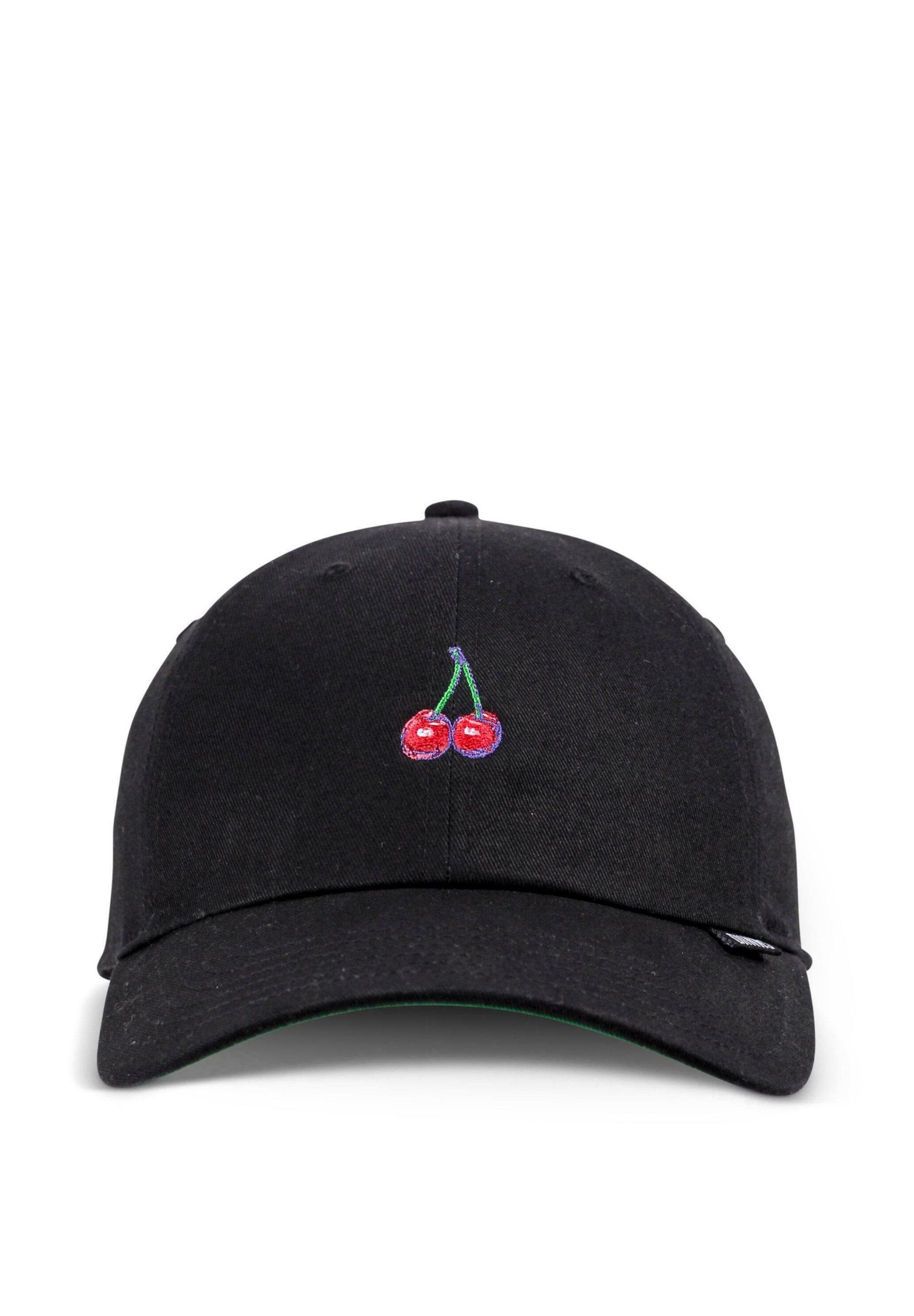 Casquette Djinn's DAD CHERRY - noire