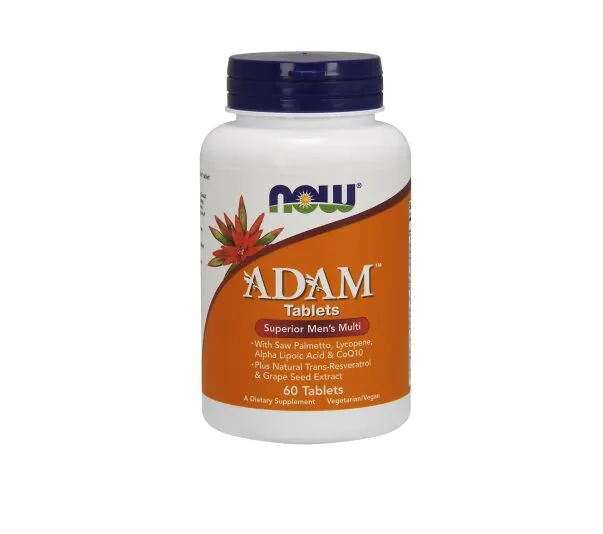 Now Foods Adam Multi-Vitamin for Men 60 Tabletek