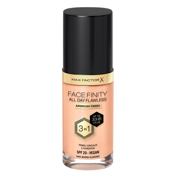 Max Factor Facefinity All Day Flawless N45 Topli bademov tekući puder<br>30ml