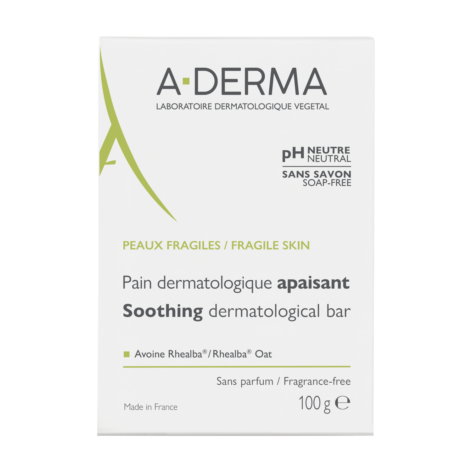 Cubo dermatologico A-Derma 100 g
