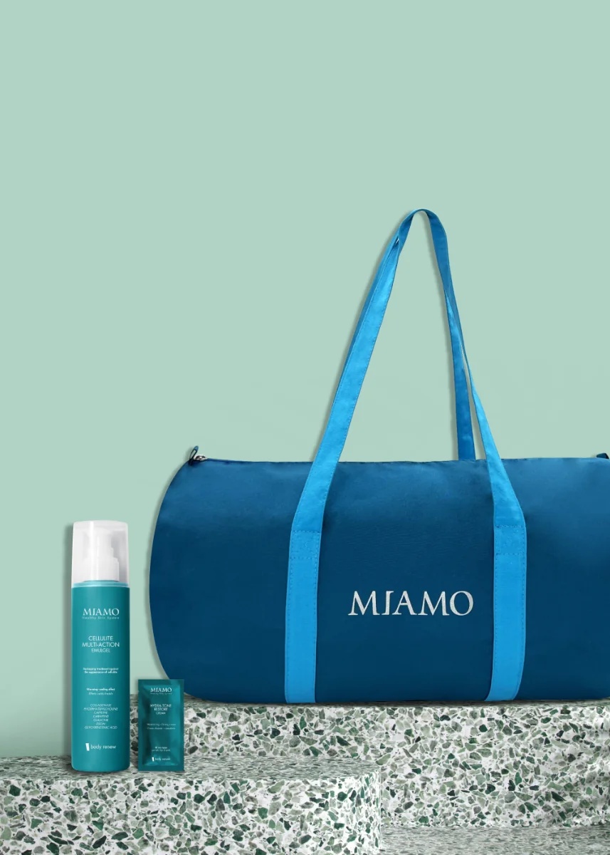 MIAMO Miamo Body Renew Body Box Anticelulite 200 ml + Bolsa esportiva GRÁTIS creme modelador anticelulite