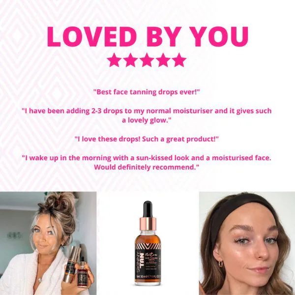 Skinny Tan Notox Gesichtsbräunungstropfen mit veganem Kollagen 30 ml