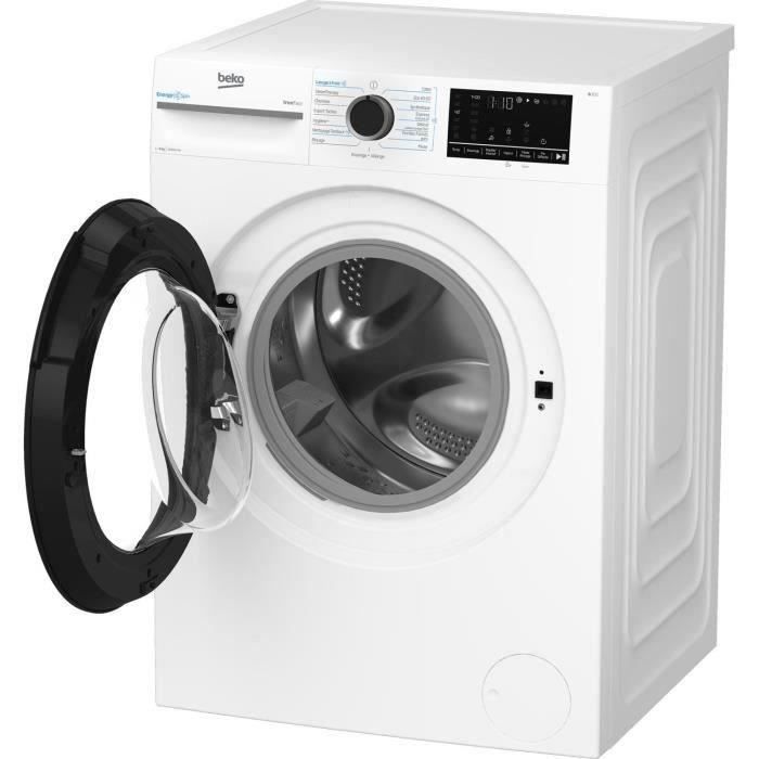 Lave-linge frontal - BEKO - BM3WFU49411B - 9 kg - 15 programmes - Classe A