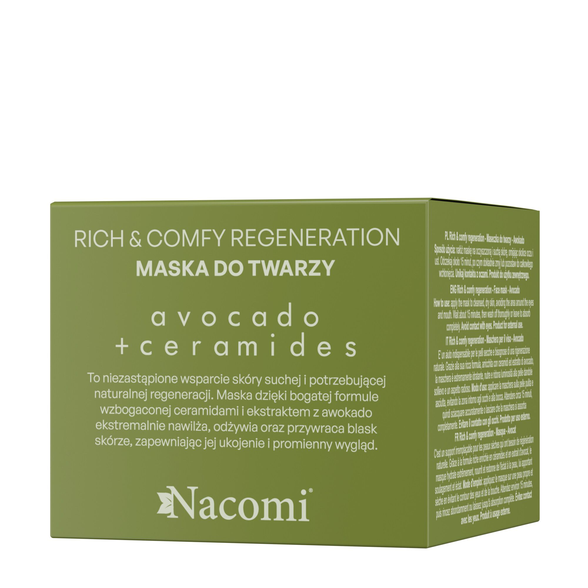 Nacomi Rich&comfy regenererende avocado
