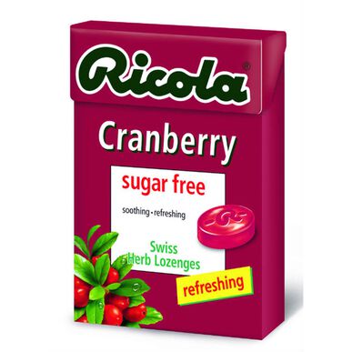 Ricola Sveitsiläiset Yrttikarkit Karpalolla 50g 50g