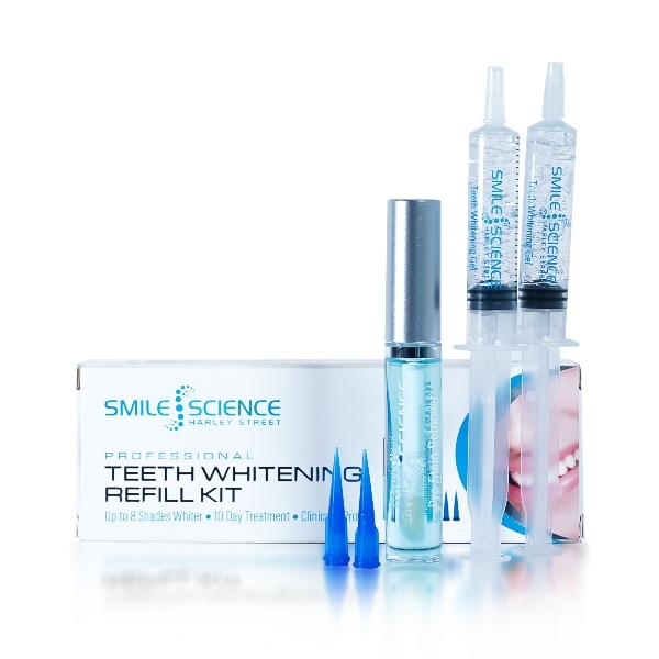 Kit de recarga para blanqueamiento dental Smile Science Harley Street