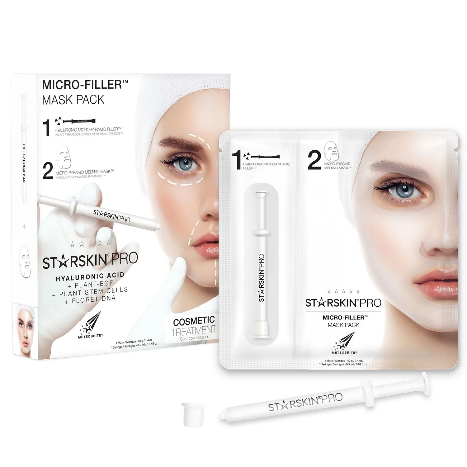 PRO PRO Micro-Fller™ Mask Pack - Maschera Anti-età viso