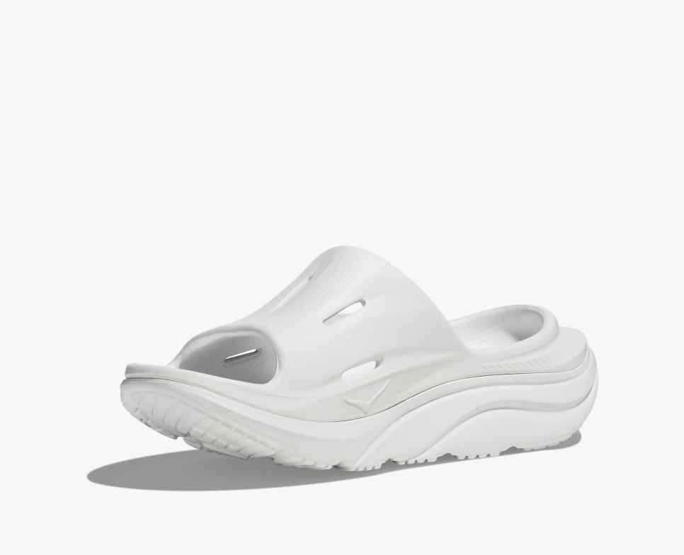 HOKA Ora Recovery Slide 3 Wit/Wit