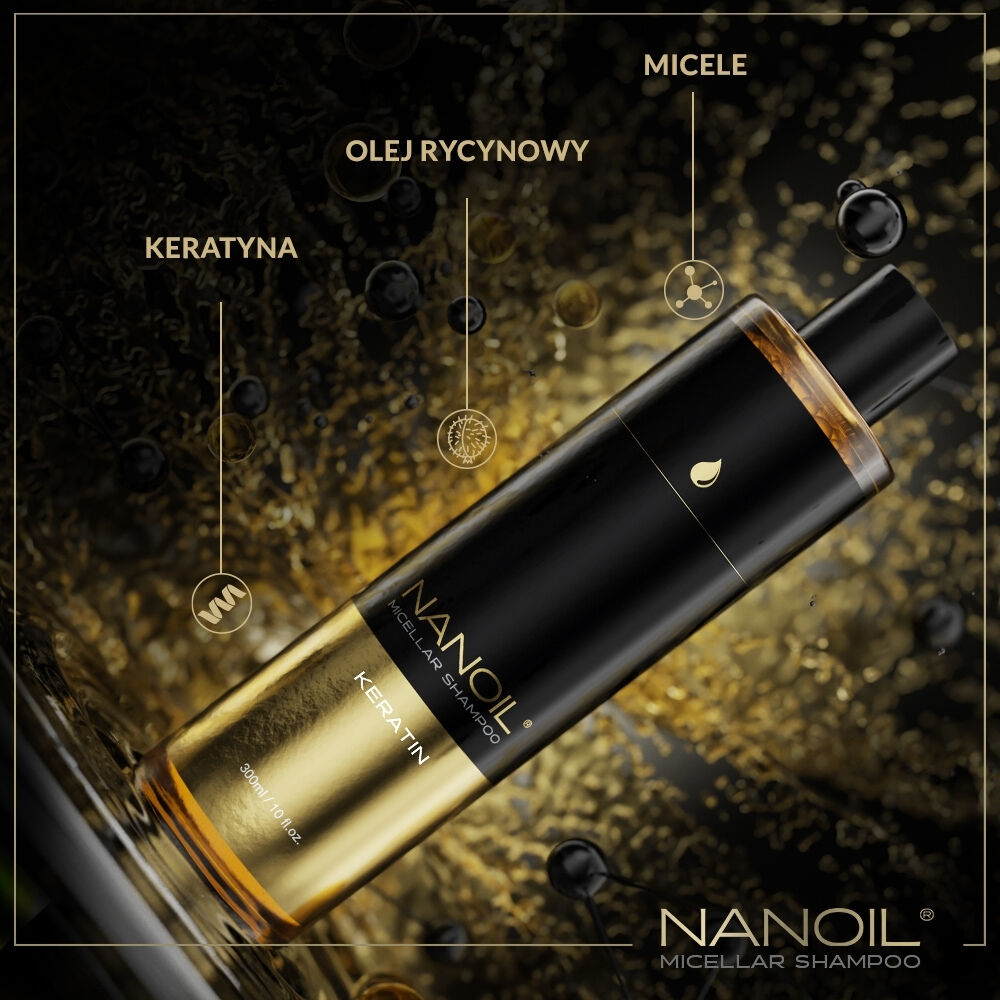 Nanoil-keratiini