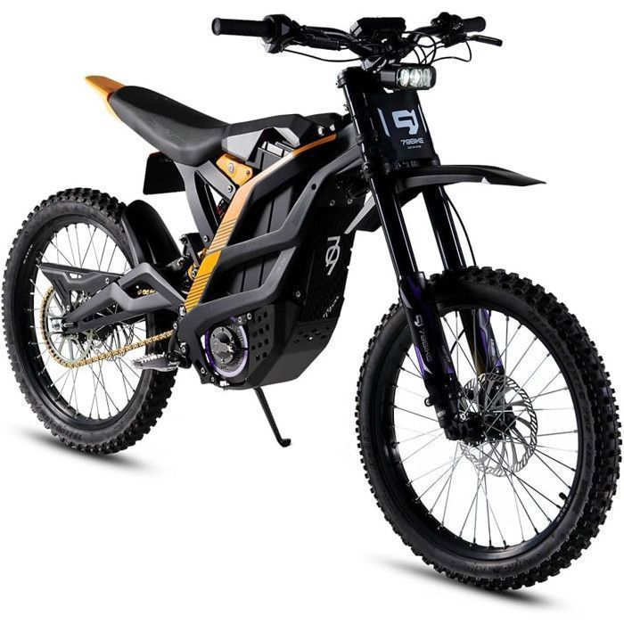Moto électrique adulte 79Bike FALCON PRO Moteur 8 500 W Pneus tout-terrain Batterie lithium-ion 72 V 35 Ah Vitesse max 85 km/h NFC