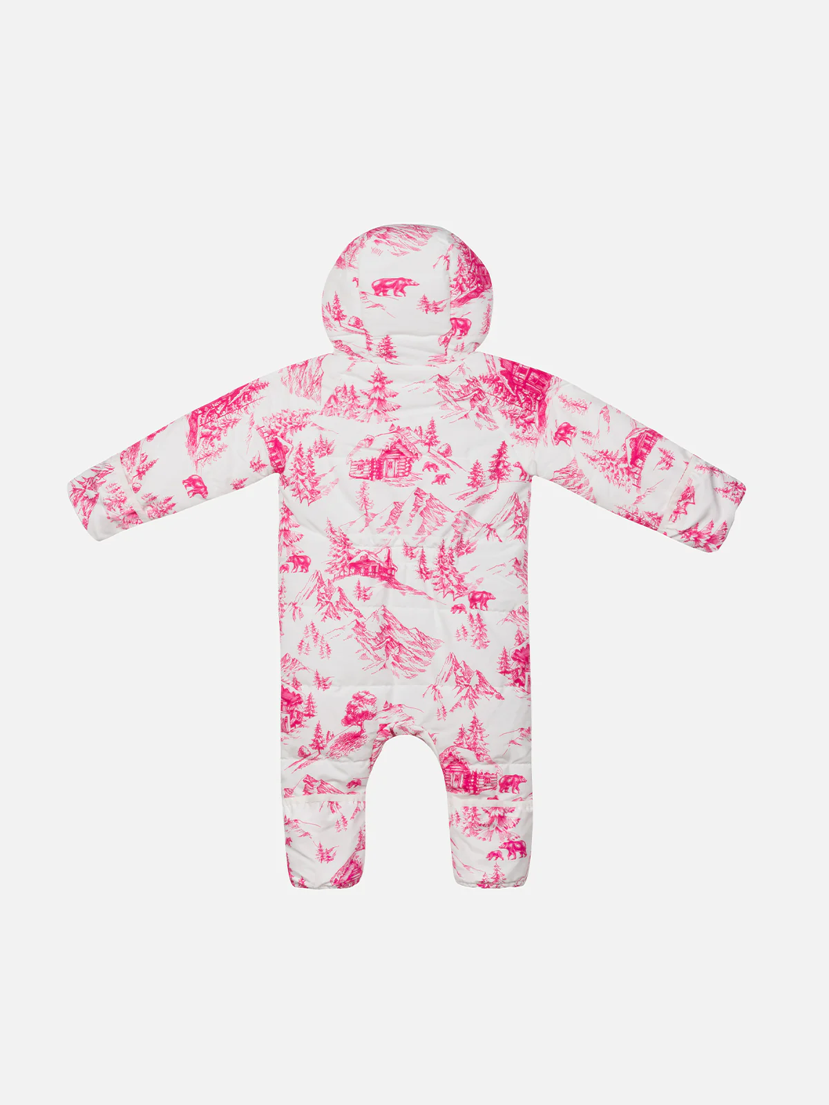 Combinaison de ski Glace pour filles avec imprimé toile de Jout
