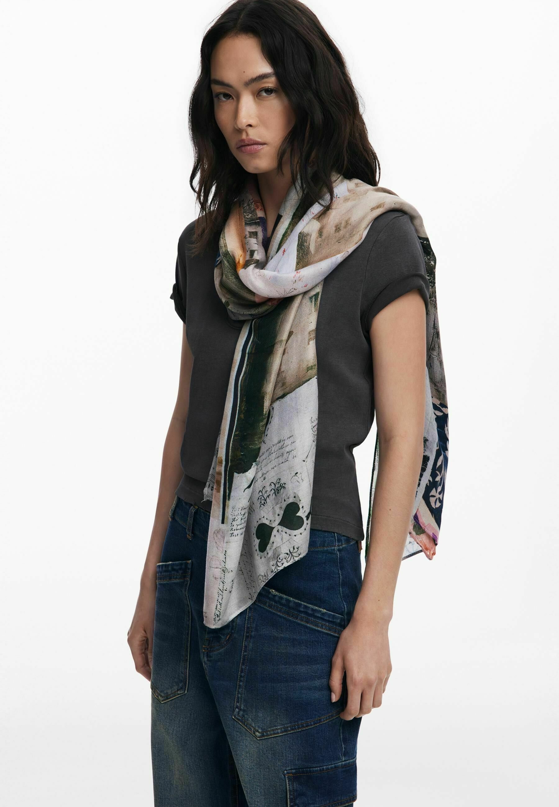 Écharpe Desigual multicolore