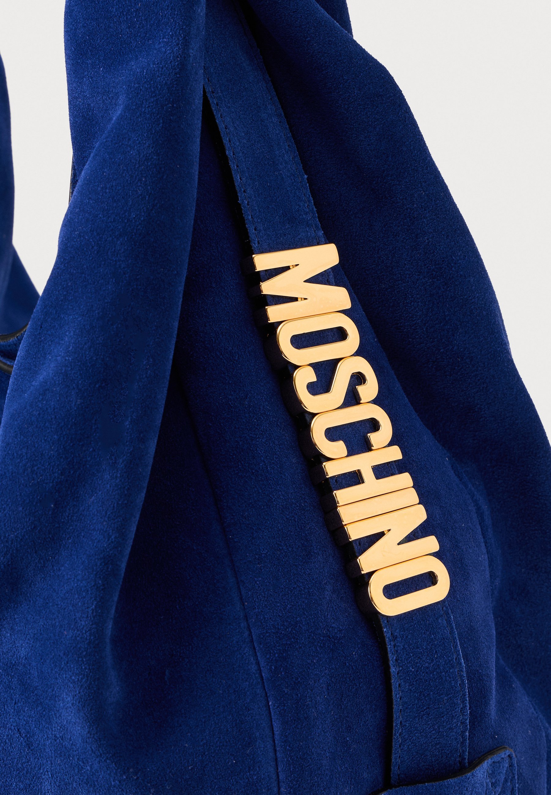 MOSCHINO BORSA - Borsa shopper - blu