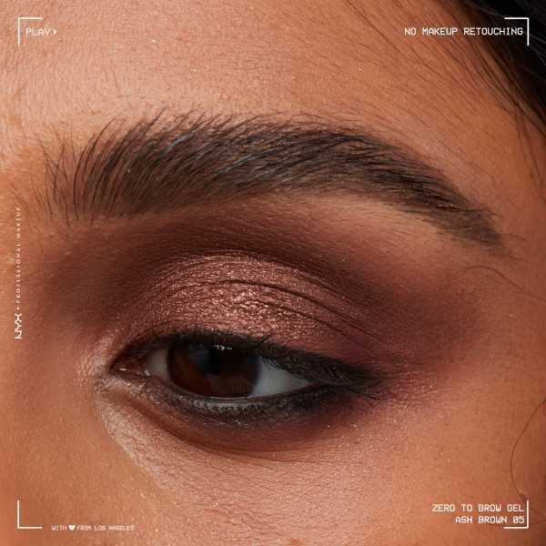 Nyx Professional Makeup Zero To Brow Gel 08 - Marrón Ceniza