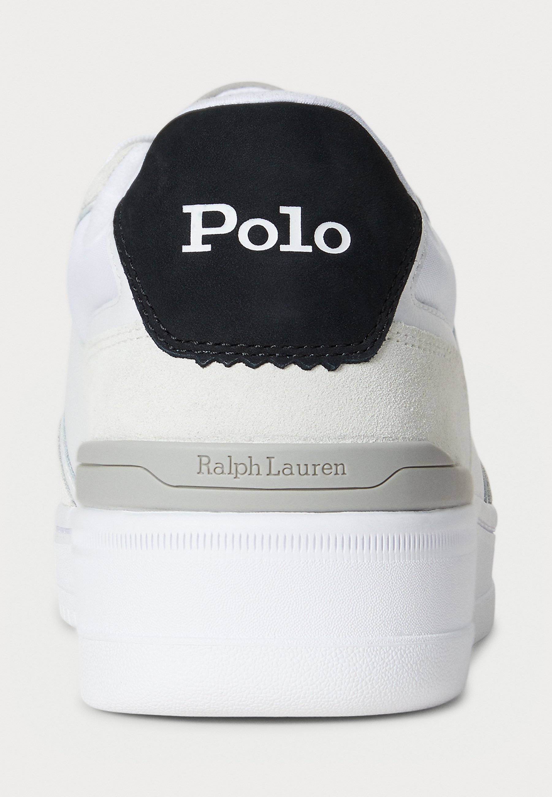 Polo Ralph Lauren OPEN MASTERS Sneaker mit Wildledereinsätzen, Unisex - Sneaker - weiß/schwarz
