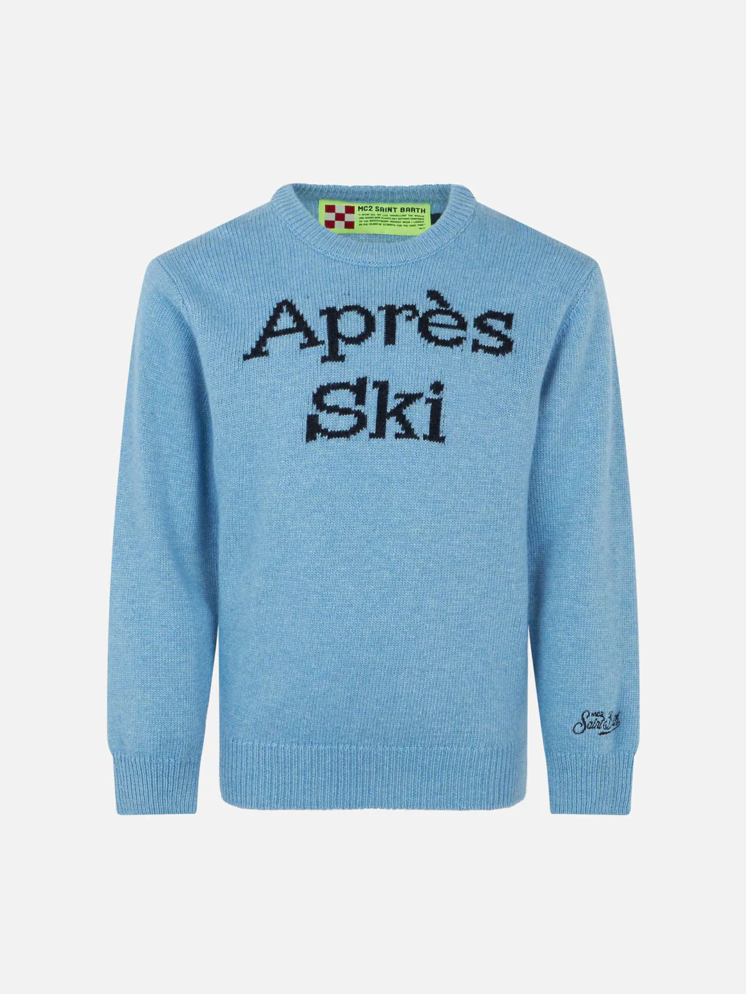 Pull bleu après-ski pour enfants