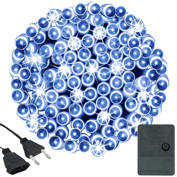 Lampki świąteczne 100 led niebieskie 8,5 m oświetlenie