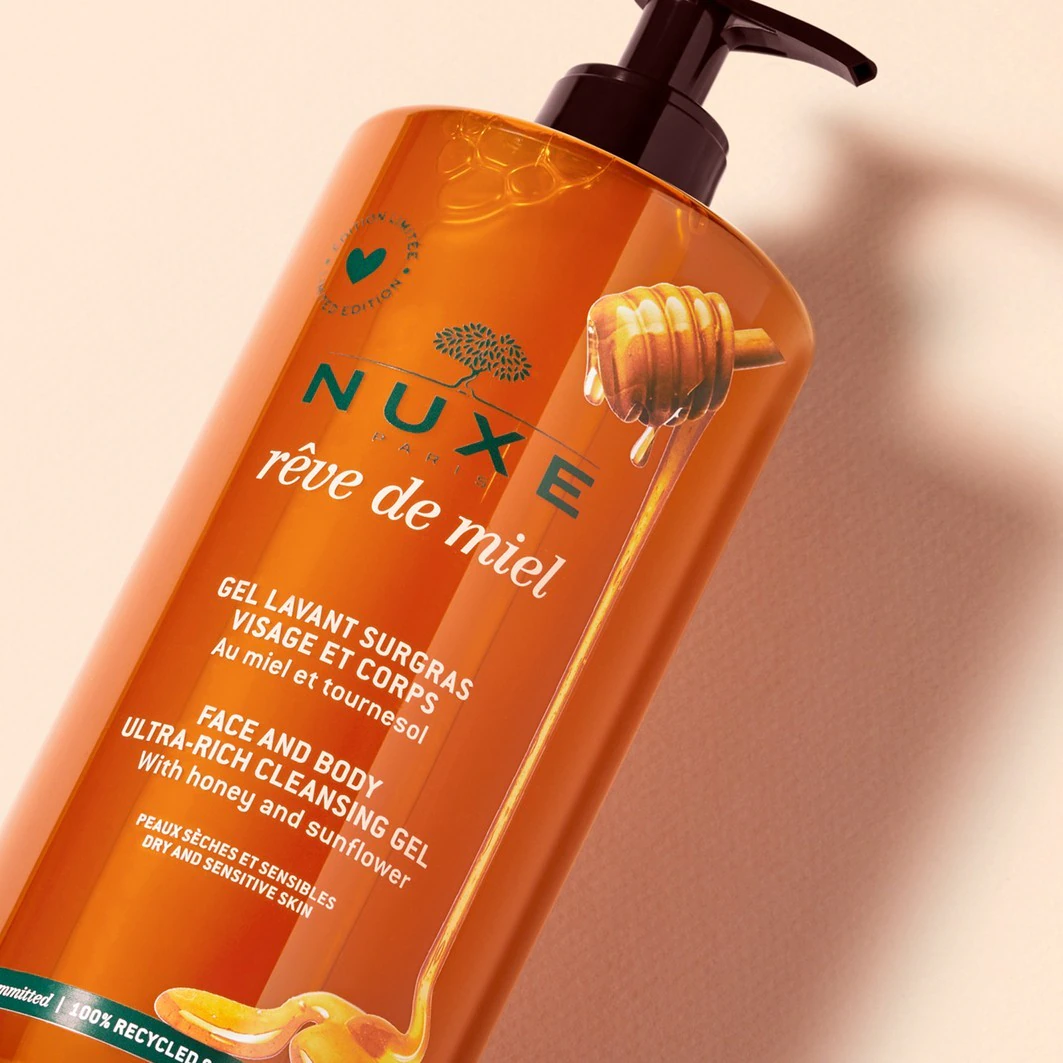 NUXE Gel Lavant Surgras visage et corps