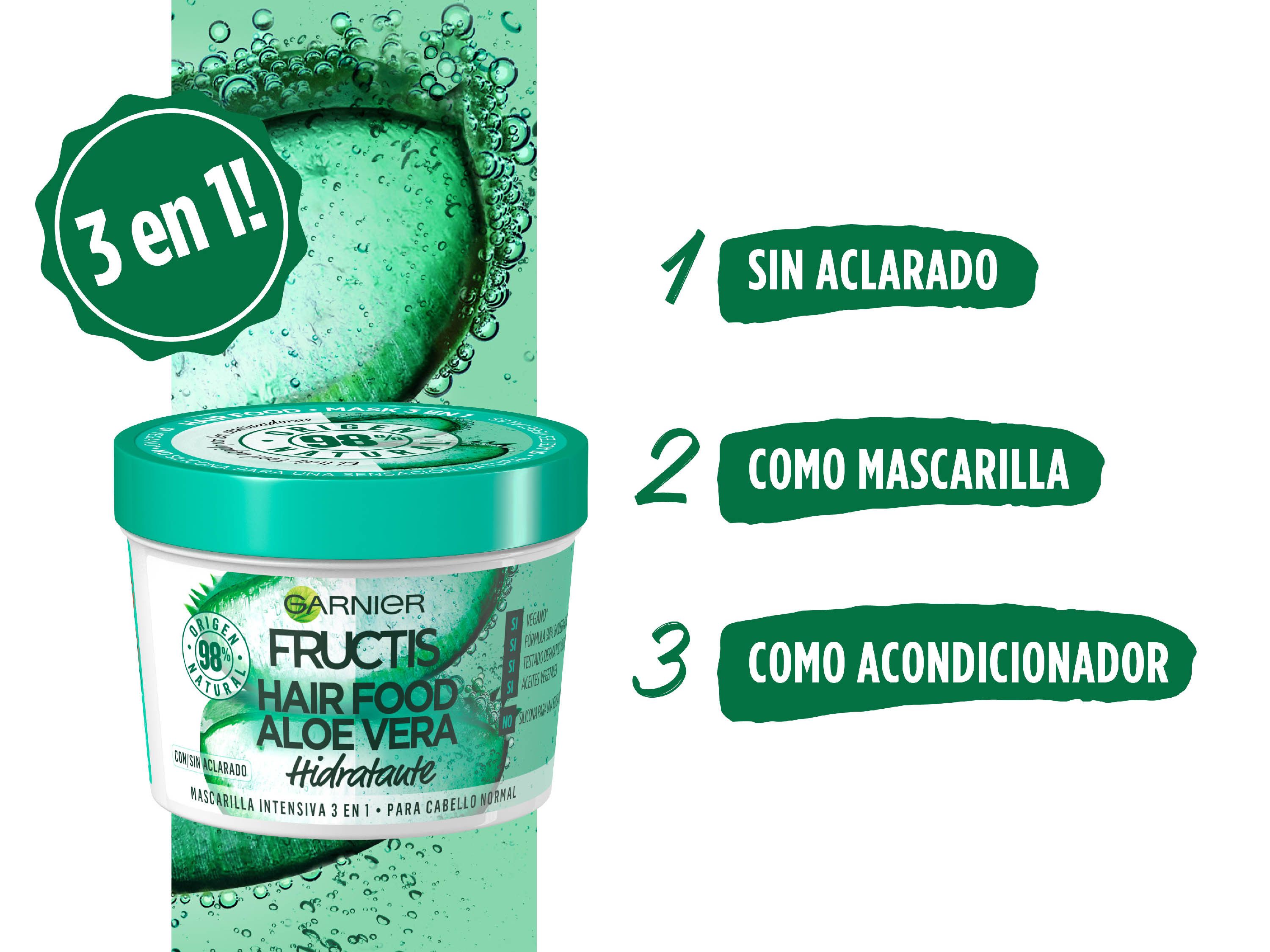 Fructis Hair Food 3-u-1 maska za kosu s aloe verom Maske za kosu