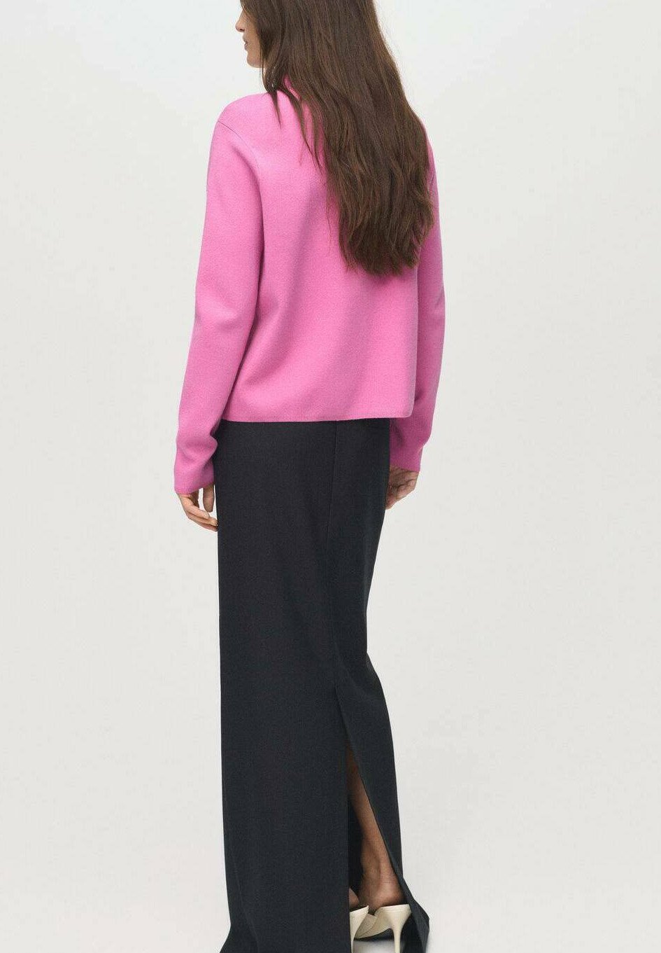 Mango AVEC PERKINS - Pull - rose