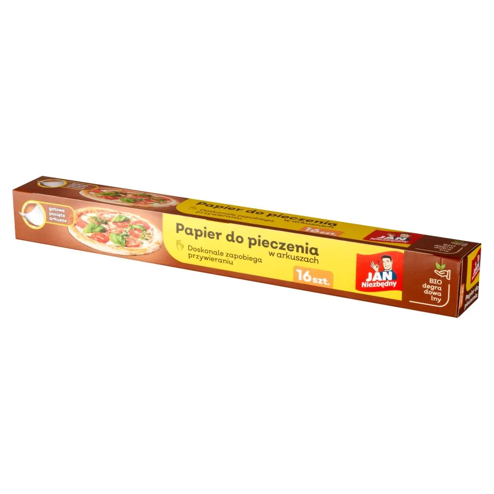 Jan Niezbędny Papier do wypieków w arkuszach 16 szt.