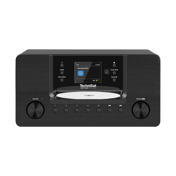 Rádio via internet com leitor de CD DigitRadio 570
