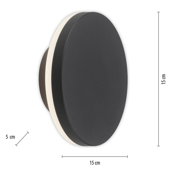 Puntua LED outdoor wall light
