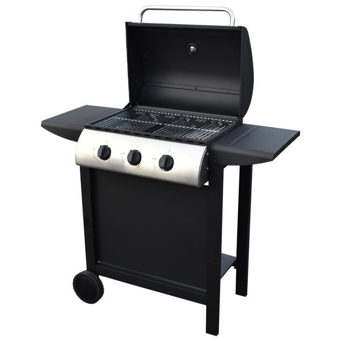 Barbacoa de gas hawaiana - 3 quemadores 8,4 kW