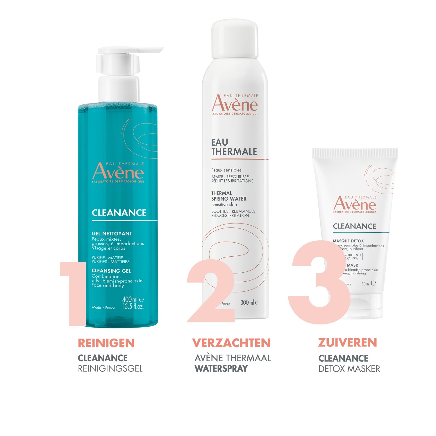 Avène Clay Mask Cleanance Detox maska - 12 ml