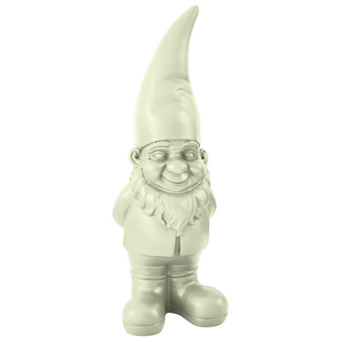 Resin garden gnome 60cm - ecru - Orium